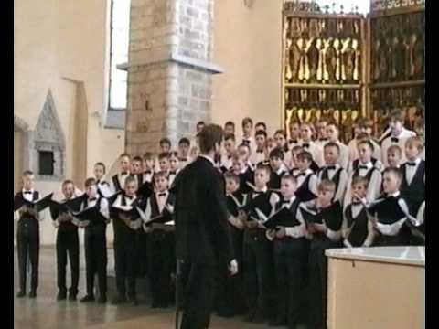 Poistekoor Kalev-  Arcadelt -Il bianco e dolce cigno