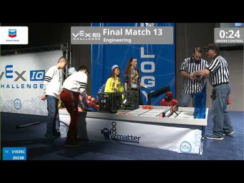VEX Worlds 2016 - VEXIQ Elementary School - Finals 13 (31035C 2023B) 156