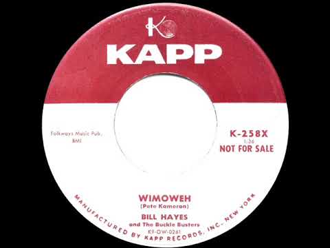 1959 Bill Hayes - Wimoweh