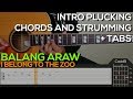 I Belong To The Zoo - Balang Araw Guitar Tutorial [INTRO, CHORDS AND STRUMMING + TABS]
