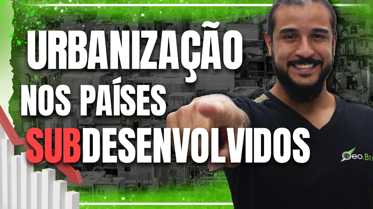 URBANIZAÇÃO NOS PAÍSES SUBDESENVOLVIDOS - GEOBRASIL {PROF. RODRIGO RODRIGUES}