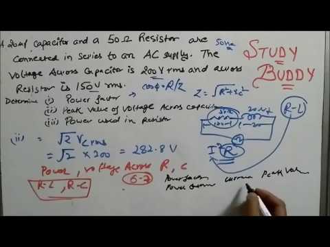AC Through R-C Circuit (P 3 ) Video