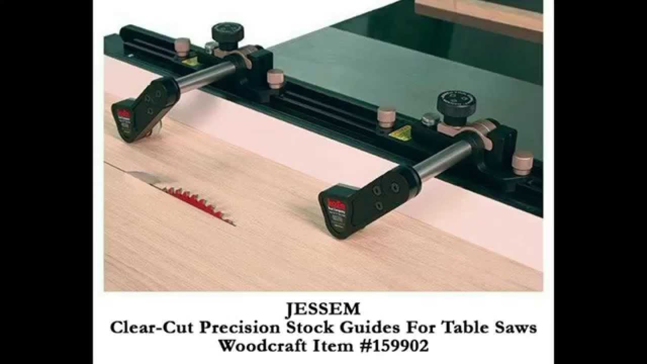JessEm ClearCut Precision Stock Guides For Table Saws