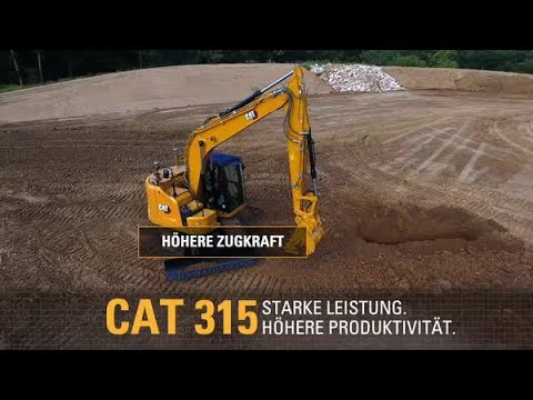 Entdecken Sie die Hydraulikbagger Cat® 315 und 315 GC