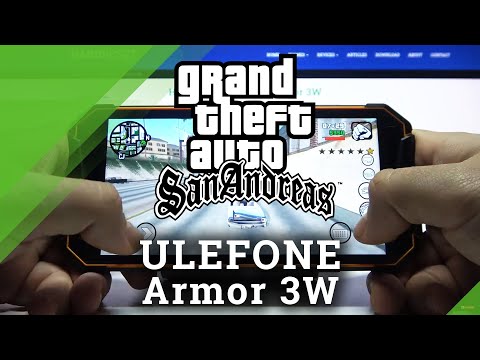 Grand Theft Auto San Andreas Game Test on Ulefone Armor 3W – GTA SA Gameplay