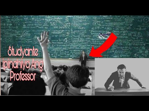 Student and professor argument about existence of God