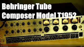 Video thumbnail for Behringer Tube Composer Compressor Review by Newcastle Music Studios