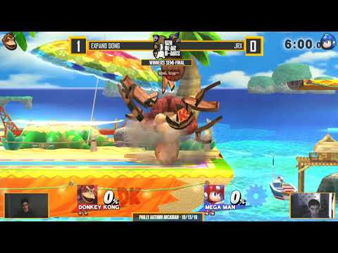 PAA2018 | Expand Dong (Donkey Kong) vs Jrx (Mega Man) - Winners Semi-Final - Super Smash Bros. for W