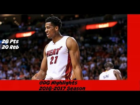 Hassan Whiteside Full Highlights 12.14.2016 vs Pacers - 26 Pts, 22 Rebs, 2 Blks!