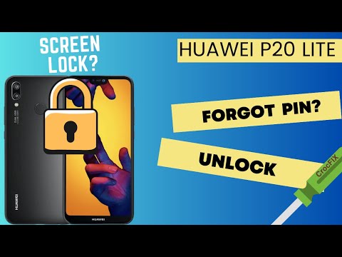 Huawei P20 Lite Hard reset / PIN unlock / Factory Reset