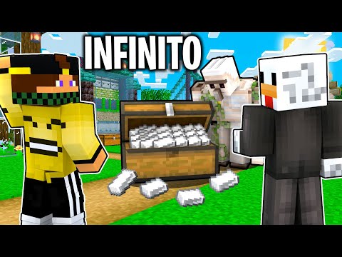 COSTRUISCO LA FARM DI FERRO INFINITO con BELLAFACCIA! BIG VANILLA Minecraft ITA
