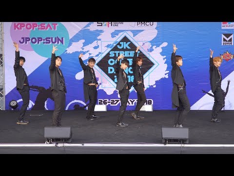 180526 X-Clan cover MONSTA X - Stuck + JEALOUSY @ JK Street Cover Dance 2018