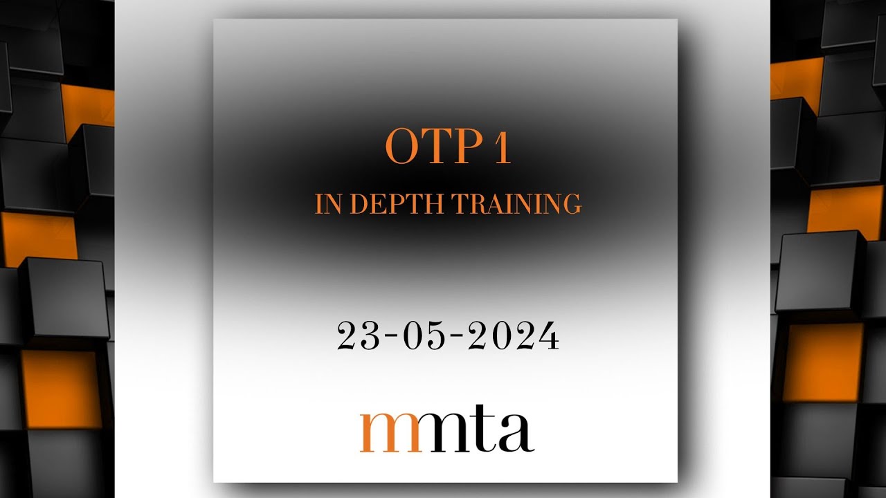 OTP Training (Session 1) - Robert Krautkrämer