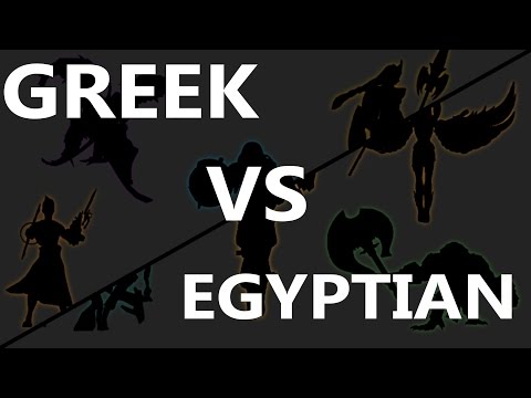 Smite Pantheon Rap Battles: Greek vs Egyptian