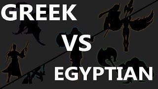 Smite Pantheon Rap Battles: Greek vs Egyptian