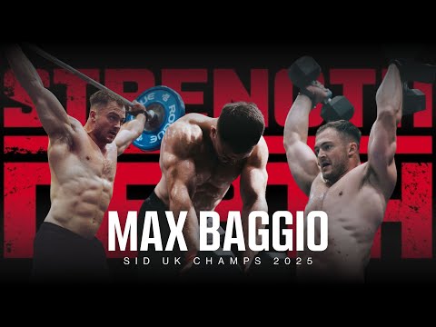 Max Baggio - Strength In Depth UK Champs 2025