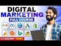 Digital Marketing Complete Course | Full Digital Marketing Tutorial for Beginners | Learn Easily