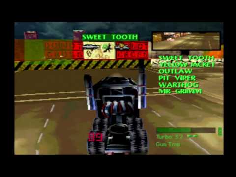 Twisted Metal 1 Darkside Tournament Playthrough HD