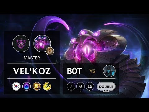 Vel'Koz Bot vs Kalista - KR Master Patch 9.17