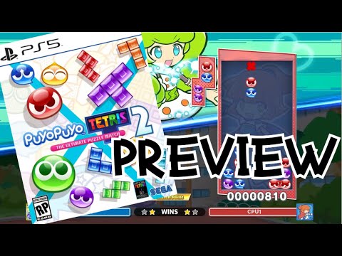Puyo Puyo Tetris 2: PlayStation 5 Puzzle Preview