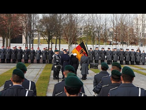 Gelöbnis 12.11.2025 Kanzleramt 70 Jahre Bundeswehr