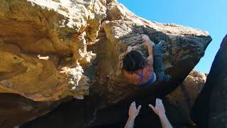 Video thumbnail de Maties, 7a. Rocklands