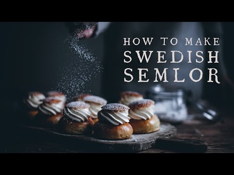 How to make Swedish Semlor | Swedish Semla Recipe