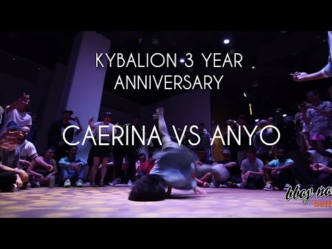 Caerina vs Anyo  - EXHIBITION | Kybalion 3 Year Anniversary Jam | BBOY NORTH