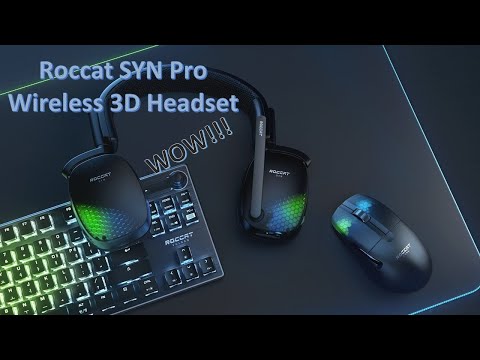 Roccat Syn Pro Air Wireless Headset Unboxing and Impressions