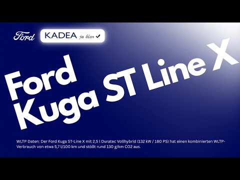 Der neue Ford Kuga ST Line X
