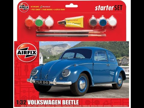 Airfix VW Beetle 1:32 Starter Set Photo Build