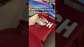 Complete step-by-step t-shirt printing course in my channels description ⚡️