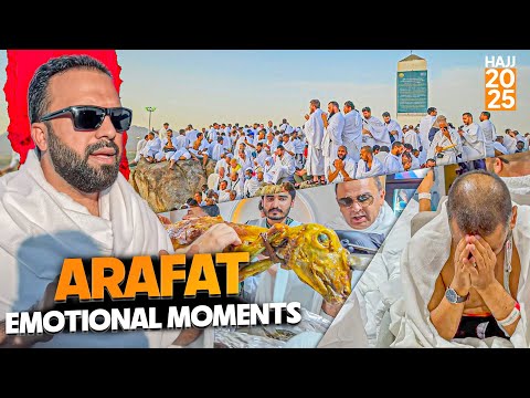 Inside the Sacred Arafat Tents | Hajj Day Emotional Moments with Hujjaj Karam