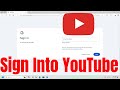How To Sign In Login To YouTube Guide