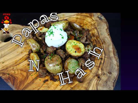 Beef Hash Recipe/ Hamburger Hash 🤯