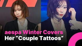 Download lagu aespa’s Winter Covers Her “Couple Tattoos” and Debuts a Sharp New Look mp3