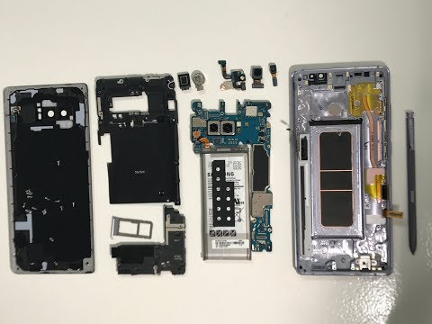 How to Take Apart the Samsung Galaxy Note 8 in 5 Minutes