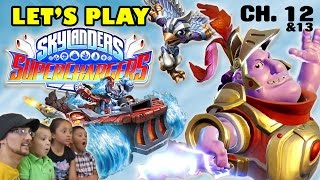 Lets Play SKYLANDERS SUPERCHARGERS: Hot Streak & Stormblade (Chapter 12 & 13 CLOUD KINGDOM)