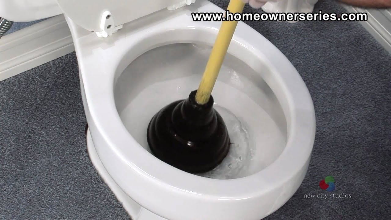 YouTube Video Thumb Unclogging Toilet