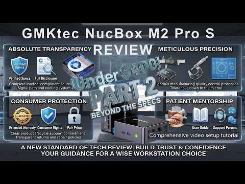 Ready Out Of The Box! GMKtec NucBox M2 Pro S - Part 2 - Under $400! #gmktec
