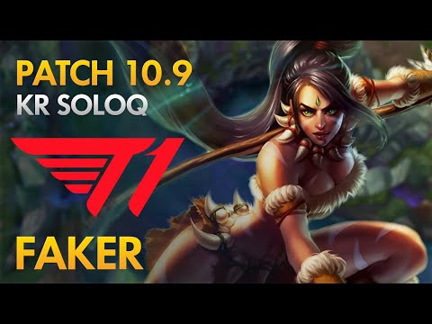 T1 Faker - Jungle: Nidalee vs Trundle - KDA 16/2/6