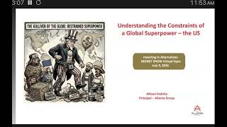 Understanding the Constraints of a Global Superpower - the US