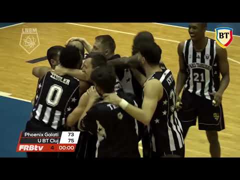 Buzzer beater Zeljko Sakic (U BT Cluj) vs Phoenix Galați