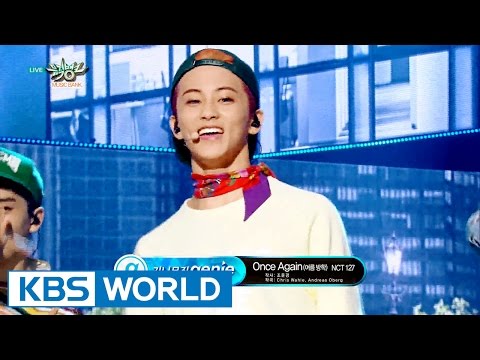 NCT 127 - Once Again (여름 방학) / Fire Truck (소방차) [Music Bank HOT DEBUT/ 2016.07.08]