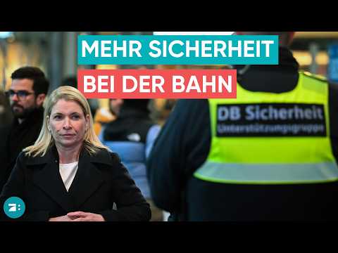 Video Thumbnail: Gewalt gegen Bahnpersonal: EVG fordert Doppelbesetzung nach tödlichem Angriff
