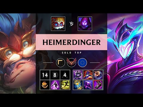 Heimerdinger Top vs Malzahar - EUW Grandmaster Patch 25.18