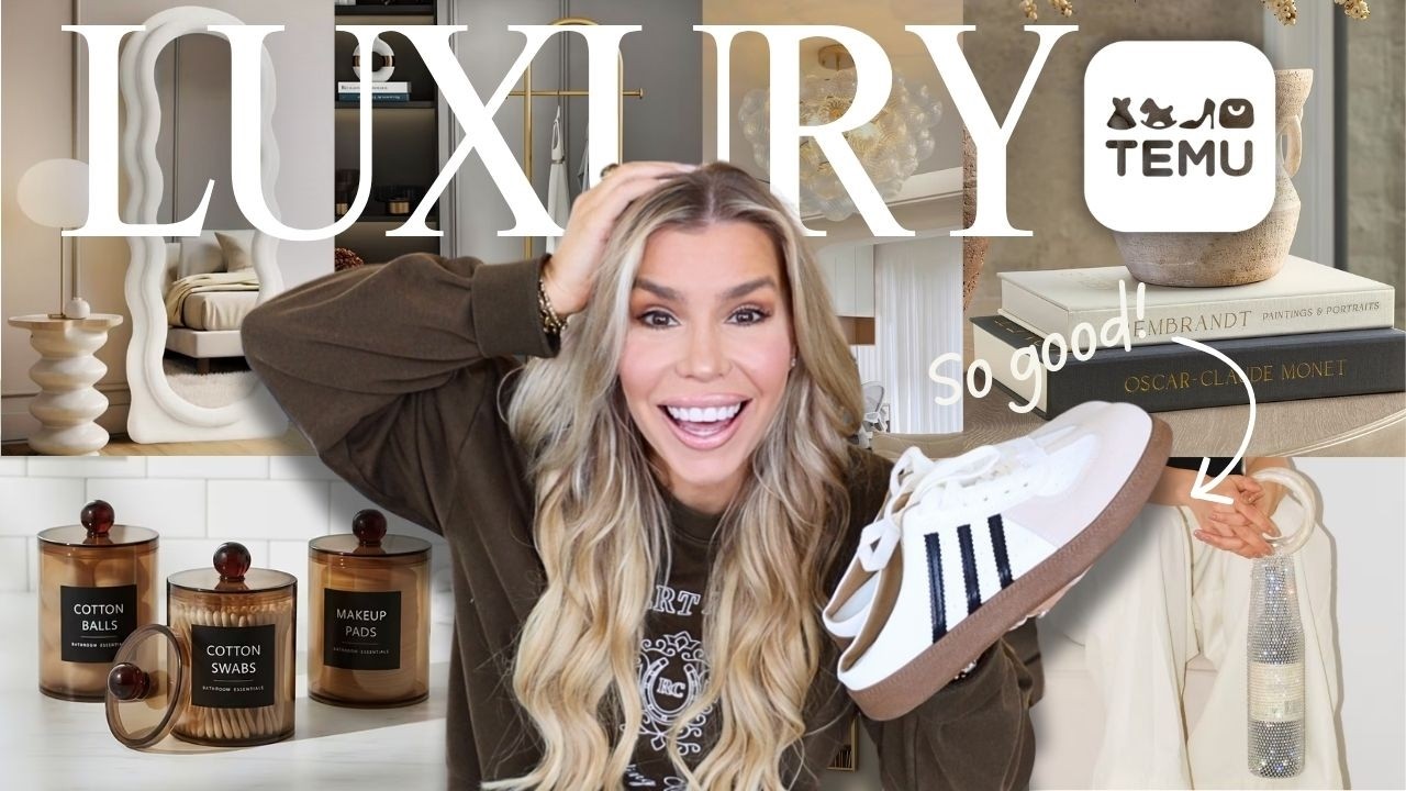 TEMU home decor that actually looks luxury ✨