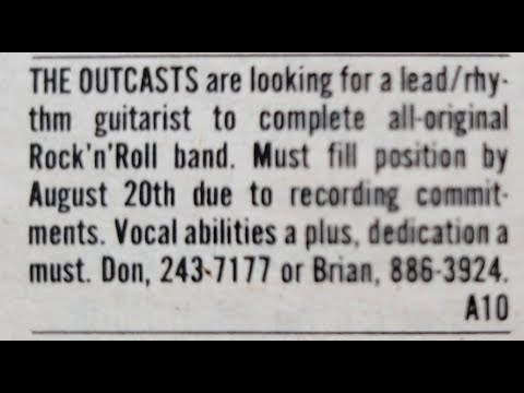 The Outcasts - A Million Years Ago - Scene Cleveland OH 8/3/89 @donowensmusic9576