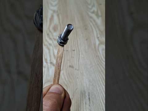 A great tip for fastening a nut in a tight spot. parat 2  #short #diy
