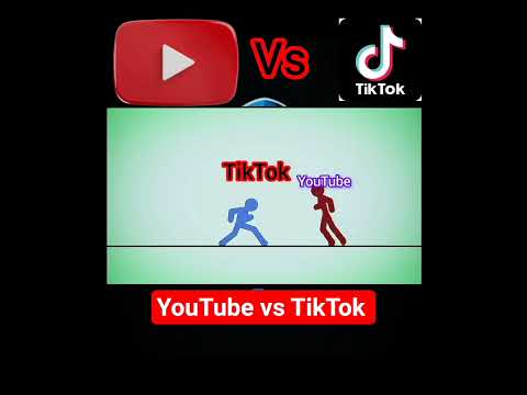 YouTube vs TikTok#short #shorts #youtube #tiktok